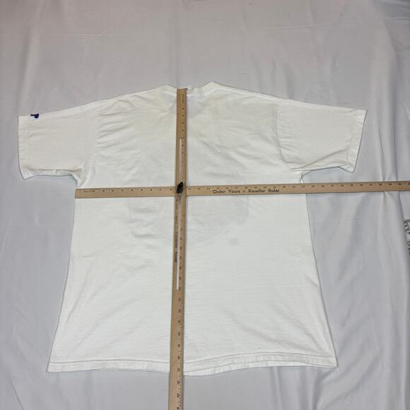 Vintage 1997 Chicago Bulls Pro Player 5 Time Champion Tee Shirt Men's XL - Picture 3 of 11